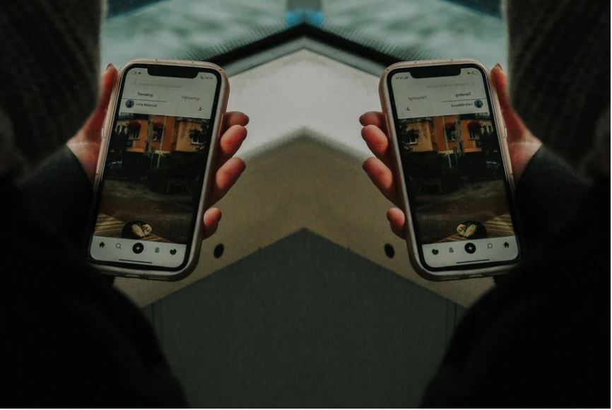 インスタストーリーの足跡