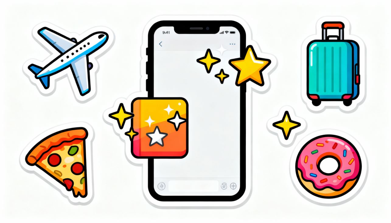 ステッカー iphone